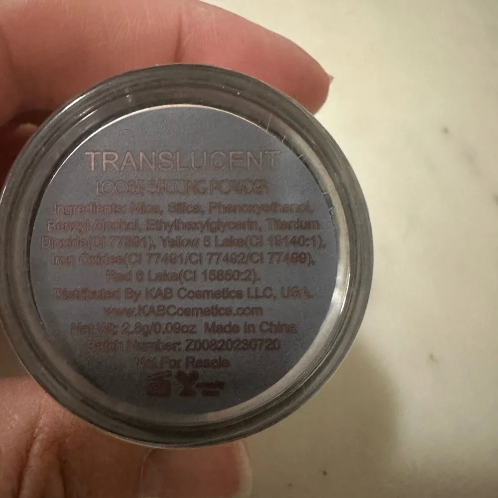 NEW KAB Setting Powder TRANSLUCENT